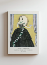 Dama Kameliowa George Barbier Art Deco obraz na płótnie