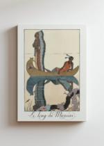 Le long du Missouri George Barbier art deco obraz na płótnie