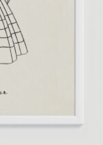 Zdjęcie produktu: Plakat Art Deco szkic kobieta w sukni George Barbier