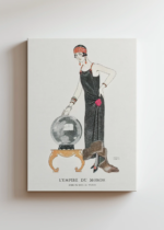 Art Deco L'Empire du Monde George Barbier obraz na płótnie
