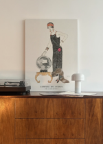 Art Deco L'Empire du Monde George Barbier obraz na płótnie