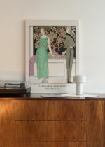 Art Deco George Barbier La Première Imprudence obraz na płótnie