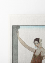 Vesper George Barbier 1922 moda Art Deco Worth obraz na płótnie