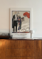 Art Deco George Barbier Le Départ pour le Casino 1923 obraz na płótnie