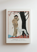 Symphonie Automnale George Barbier art deco obraz na płótnie