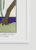 Zdjęcie produktu: Plakat Art Deco George Barbier szara suknia pod wierzbą płaczącą