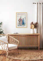 Zdjęcie produktu: Plakat Art Deco George Barbier romantyczna scena pod zamkiem