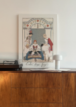 George Barbier Entre deux feux Art Deco 1922 obraz na płótnie