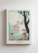 Papillons Motyle George Barbier 1921 art deco obraz na płótnie