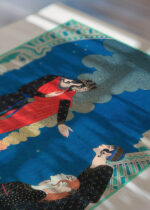 Zbliżenie na detale plakatu: Art Deco George Barbier Ostatnie dni Pompei