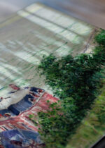 Zbliżenie na detale plakatu: Wille w Villers-sur-Mer Gustave Caillebotte