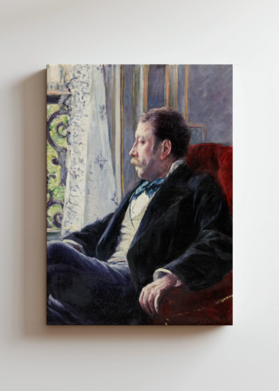 Portret mężczyzny 1880 Gustave Caillebotte impresjonizm obraz na płótnie