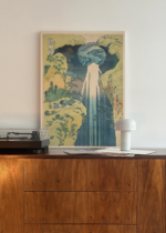 Wodospad Amida Katsushika Hokusai japoński drzeworyt obraz na płótnie