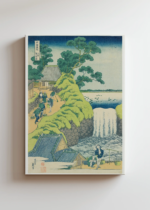 wodospad Hokusai widoki góry Fuji japońskie ukiyo-e obraz na płótnie