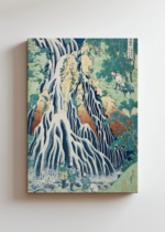 Wodospad Kirifuri Katsushika Hokusai ukiyo-e obraz na płótnie