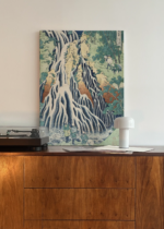 Wodospad Kirifuri Katsushika Hokusai ukiyo-e obraz na płótnie