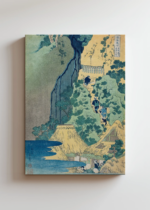 Wodospad Kiyotaki Hokusai ukiyo-e japoński drzeworyt obraz na płótnie