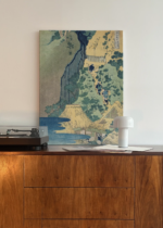 Wodospad Kiyotaki Hokusai ukiyo-e japoński drzeworyt obraz na płótnie