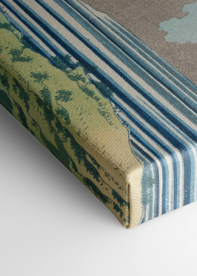 Ono no Takamura wodospad Katsushika Hokusai obraz na płótnie