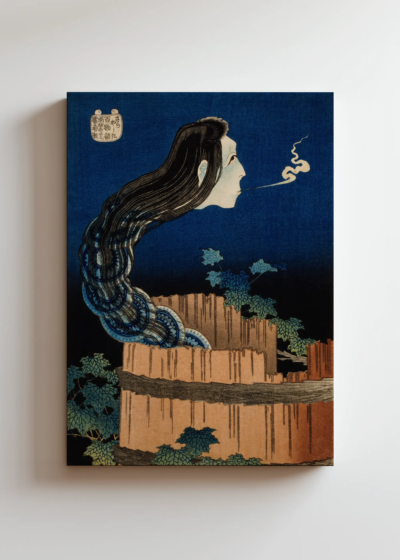 Okiku japoński duch Katsushika Hokusai ukiyo-e obraz na płótnie