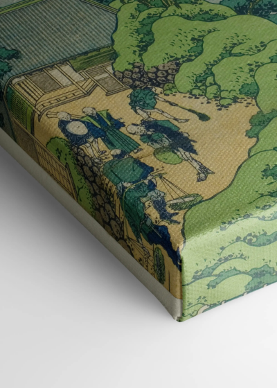 DUPLIKAT Plakat Wodospad Aoigaoka Tōtōmi Katsushika Hokusai ukiyo-e obraz na płótnie