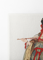 ukiyo-e Benzaiten Benten japońska bogini muzyki i miłości Hokusai obraz na płótnie
