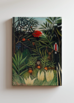 Tropikalna dżungla Henri Rousseau reprodukcja obraz na płótnie