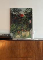 Tropikalna dżungla Henri Rousseau reprodukcja obraz na płótnie