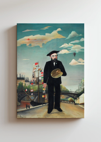Henri Rousseau Ja: Portret-Pejzaż 1890 obraz na płótnie
