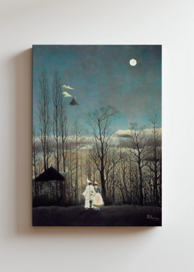 Henri Rousseau Karnawał wieczorem naiwne malarstwo obraz na płótnie