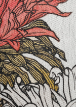 chryzantemy Julie de Graag botaniczny Art Nouveau obraz na płótnie