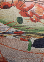 Wassily Kandinsky Aquarell abstrakcja kolorowe kształty obraz na płótnie