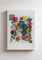 Kandinsky Małe Światy V (Kleine Welten V) abstrakcja geometryczna obraz na płótnie
