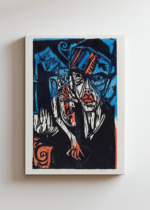 Bitwy Agonie Miłości 1915 Ernst Ludwig Kirchner ekspresjonizm obraz na płótnie