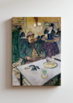kawiarnia paryska Toulouse-Lautrec belle époque vintage obraz na płótnie