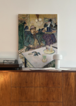 kawiarnia paryska Toulouse-Lautrec belle époque vintage obraz na płótnie