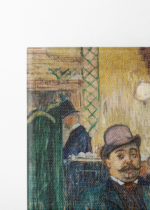 kawiarnia paryska Toulouse-Lautrec belle époque vintage obraz na płótnie