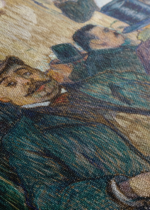 kawiarnia paryska Toulouse-Lautrec belle époque vintage obraz na płótnie