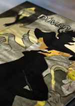 Zbliżenie na detale plakatu: Divan Japonais Henri de Toulouse-Lautrec Paryż 1893