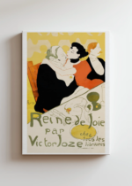 DUPLIKAT Plakat Reine de Joie Henri de Toulouse-Lautrec litografia obraz na płótnie