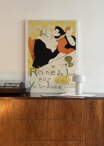 DUPLIKAT Plakat Reine de Joie Henri de Toulouse-Lautrec litografia obraz na płótnie