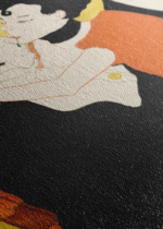 DUPLIKAT Plakat Reine de Joie Henri de Toulouse-Lautrec litografia obraz na płótnie