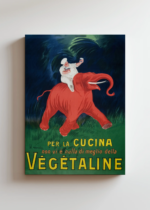 Végétaline kucharz na słoniu Leonetto Cappiello obraz na płótnie