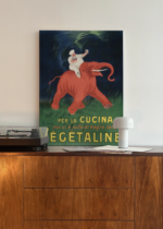 Végétaline kucharz na słoniu Leonetto Cappiello obraz na płótnie