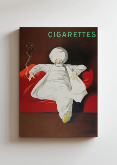 Leonetto Cappiello Cigarettes orientalny mędrzec 1901 obraz na płótnie