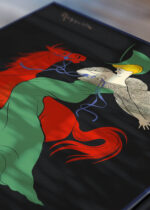 Zbliżenie na detale plakatu: Chocolat Klaus Leonetto Cappiello vintage