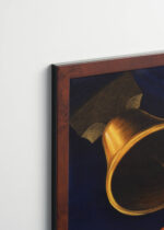 Plakat oprawiony w drewnianą brązową ramkę Vintage Italia: Liqueur Dom Bosco Leonetto Cappiello 1906