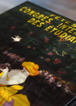 Zbliżenie na detale plakatu: Leonetto Cappiello tańcząca para Bordeaux 1907