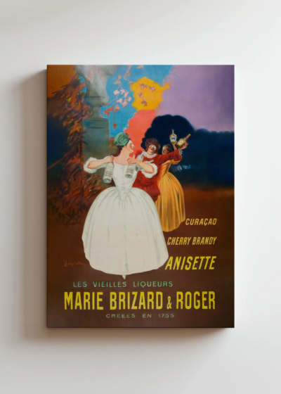 Marie Brizard likier Leonetto Cappiello 1920 obraz na płótnie