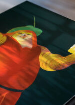 Zbliżenie na detale plakatu: La Cruz del Campo Leonetto Cappiello piwo